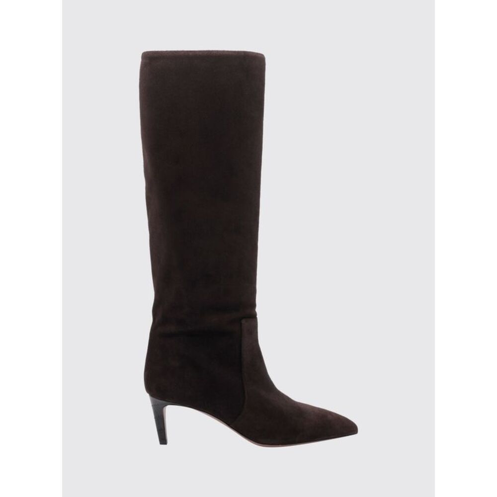 Paris Texas Women Paris Texas Suede Knee-High Mid-Heel Stiletto Boots